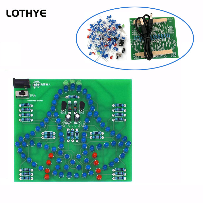 Diy Electronics Project Kit - DC 3-5 V LED Işık Salıncak