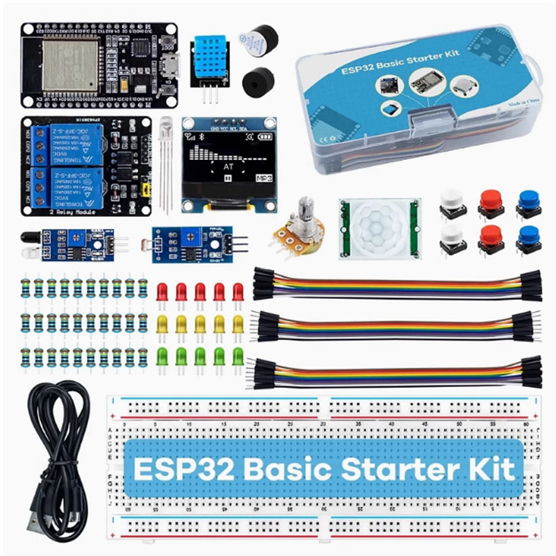 Diy Electronics Learning Kit - WiFi Kablosuz Modül Yapım Seti, Tam