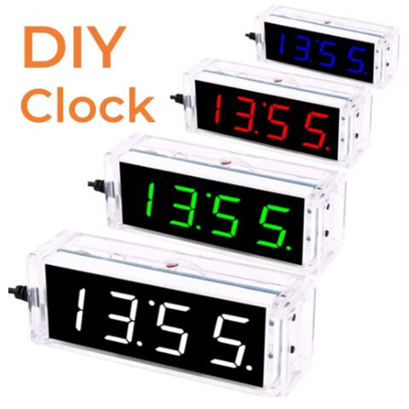 Diy Electronics Learning Kit - DIY Dijital Saat Kiti Ekran Tarih