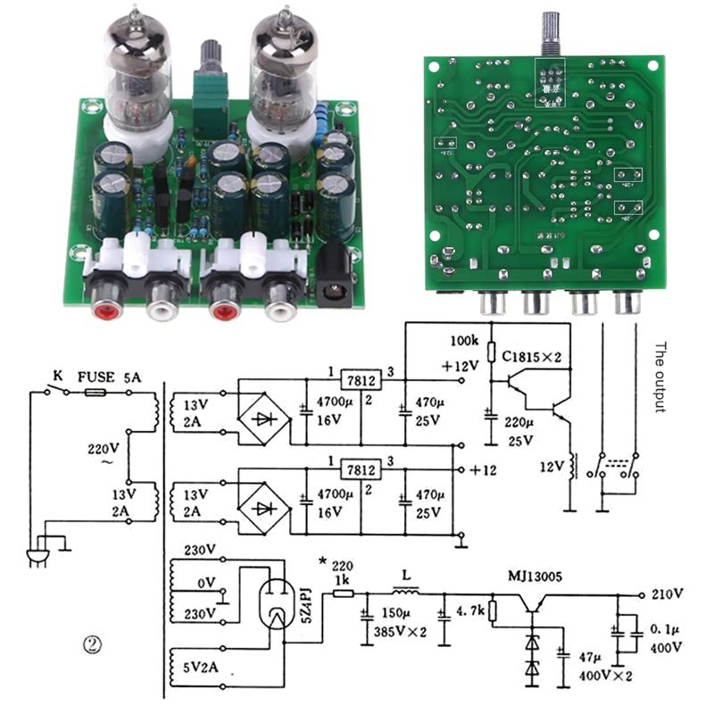 Diy Audio Electronics Kit - Y47A 6J1 Hifi DIY Elektronik Tüplü