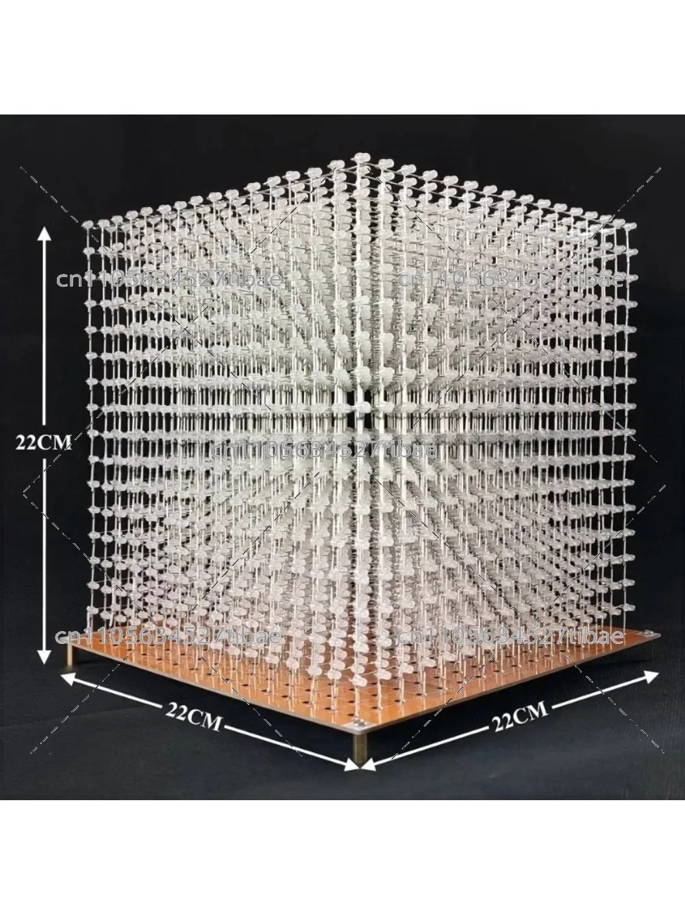 Diy Electronics Project Kit - 3D16mini Işık Küpü Kiti 16x16x16 Elektronik