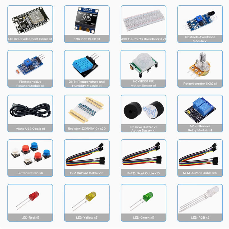 WiFi Kablosuz Modül Yapım Seti - Diy Electronics Learning Kit incelemesi ve fiyatı