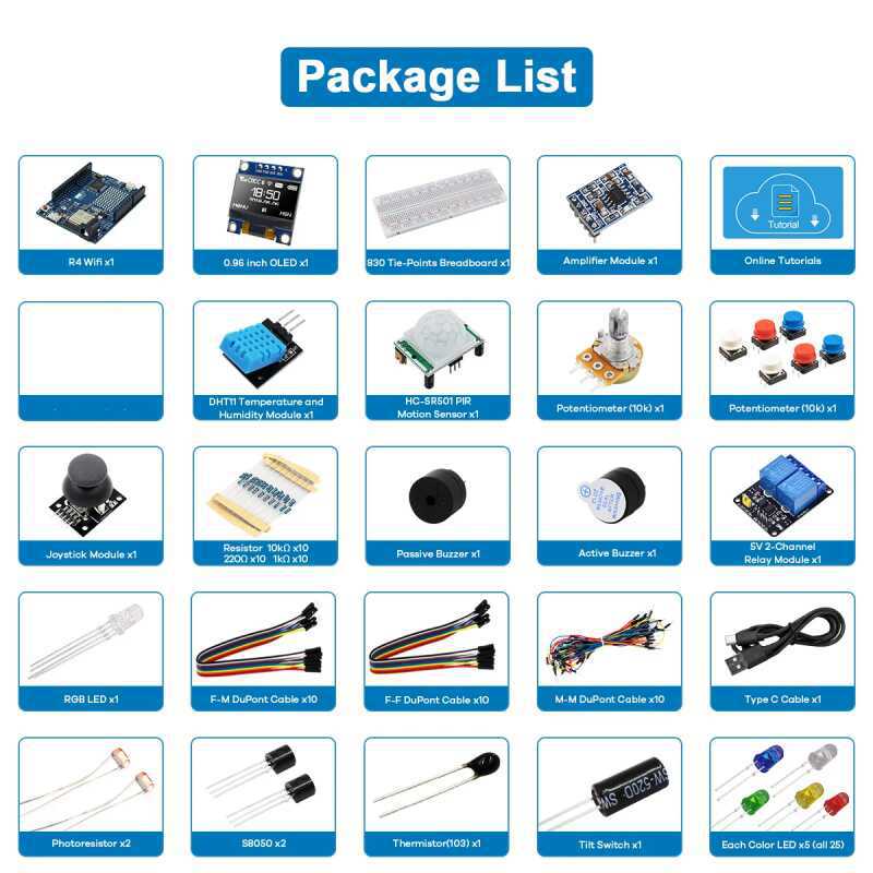 UNO R4 WiFi Uyumlu Geliştirme  - Diy Electronics Project Kit incelemesi ve fiyatı