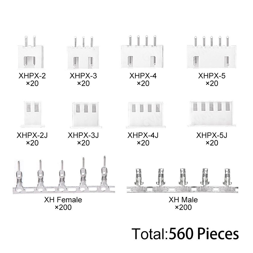 560 adet XH2.54 Konnektör Seti - Diy Electronics Project Kit incelemesi ve fiyatı