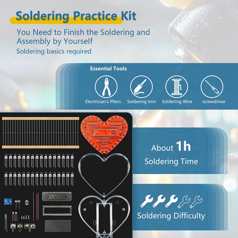 ● Lehimleme Uygulama Seti, Kal - Diy Electronics Project Kit incelemesi ve fiyatı