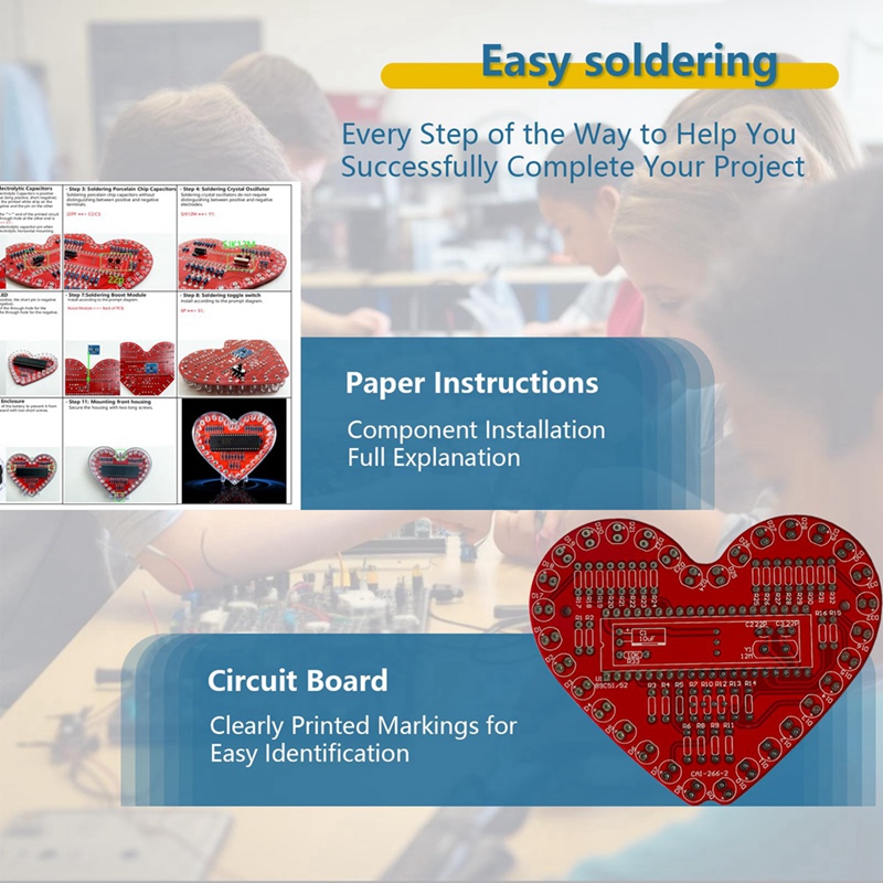 ● Lehimleme Uygulama Seti, Kal - Diy Electronics Project Kit incelemesi ve fiyatı