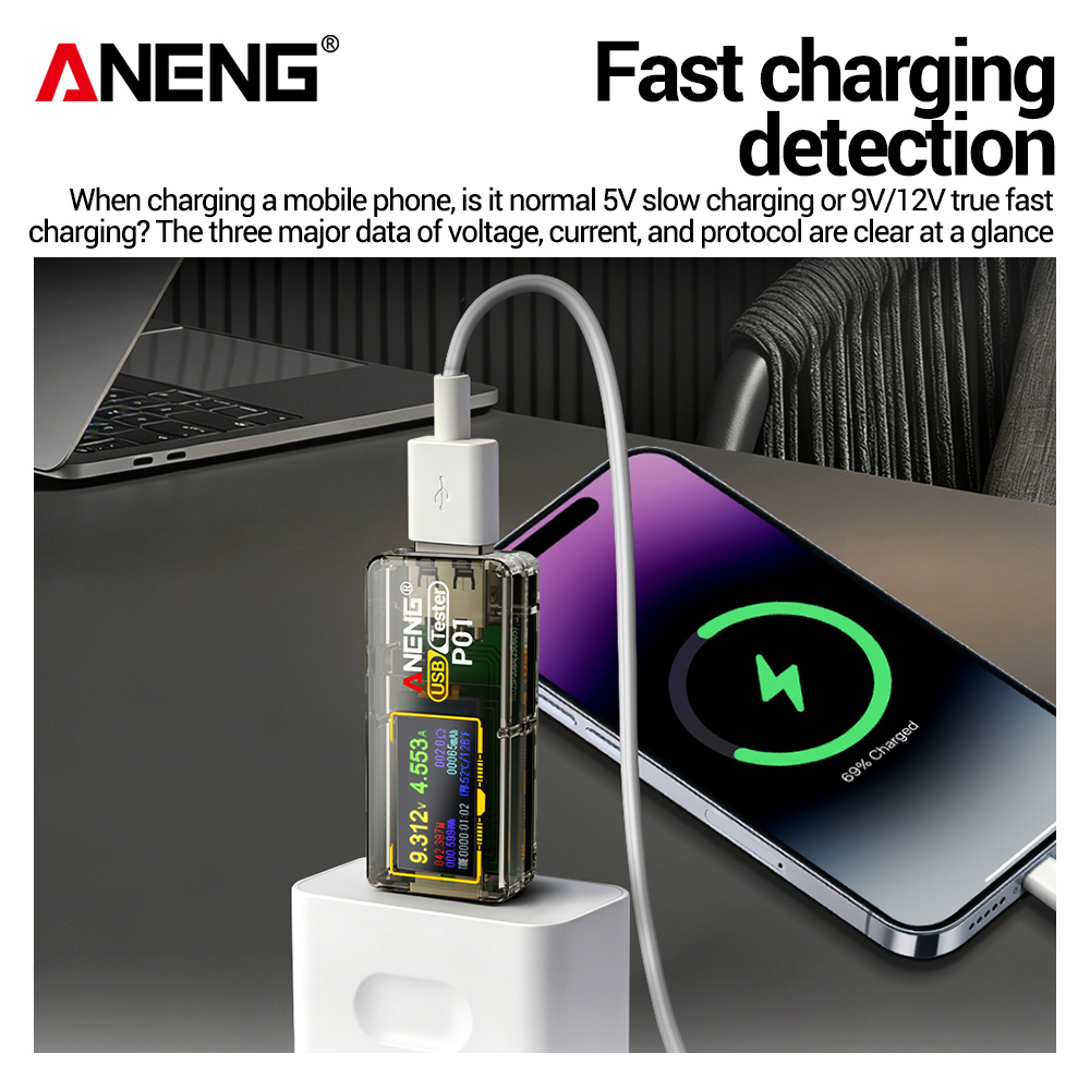 ANENG P01 USB Test Cihazı, Vol - Logic Analyzer Usb incelemesi ve fiyatı