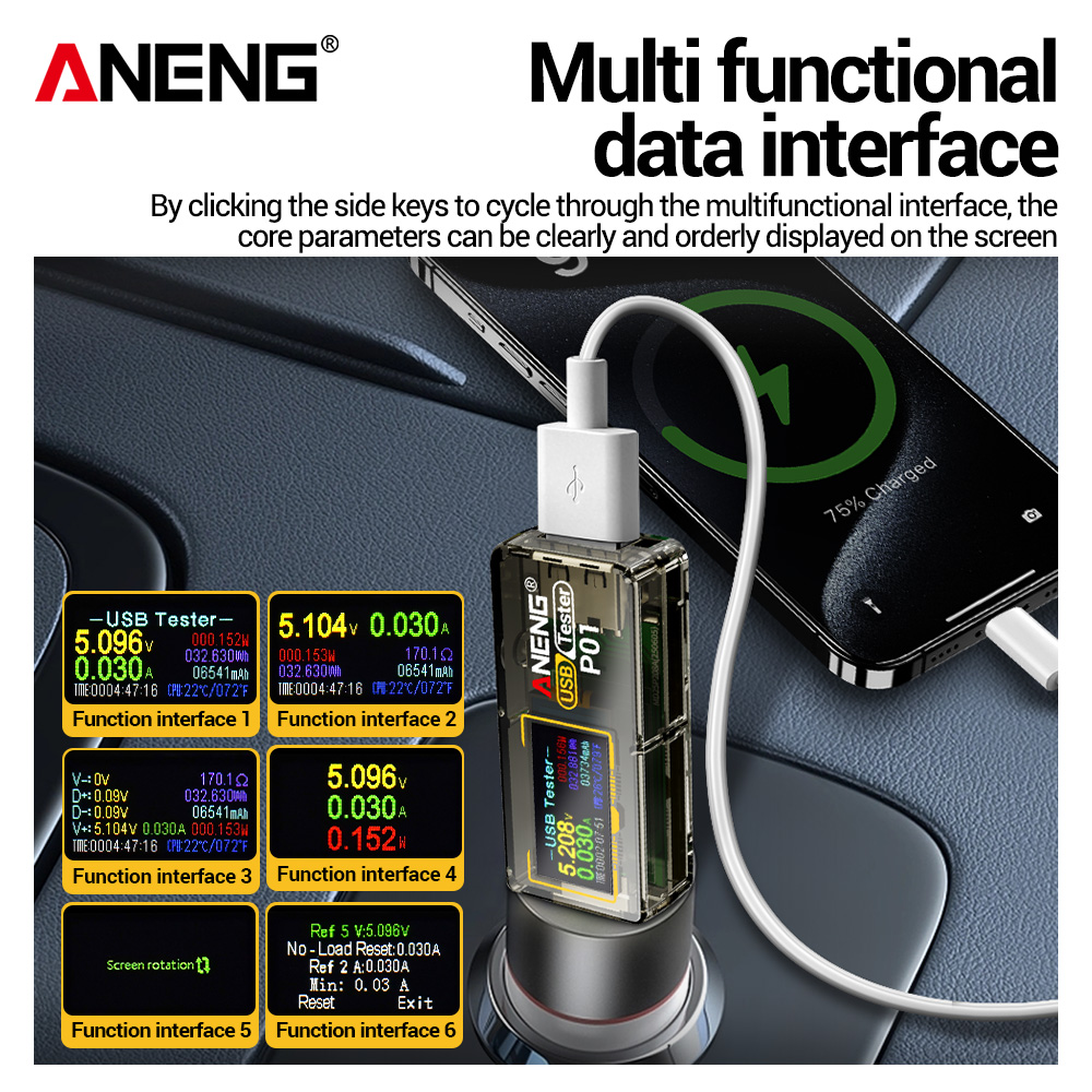 ANENG P01 USB Test Cihazı, Vol - Logic Analyzer Usb incelemesi ve fiyatı
